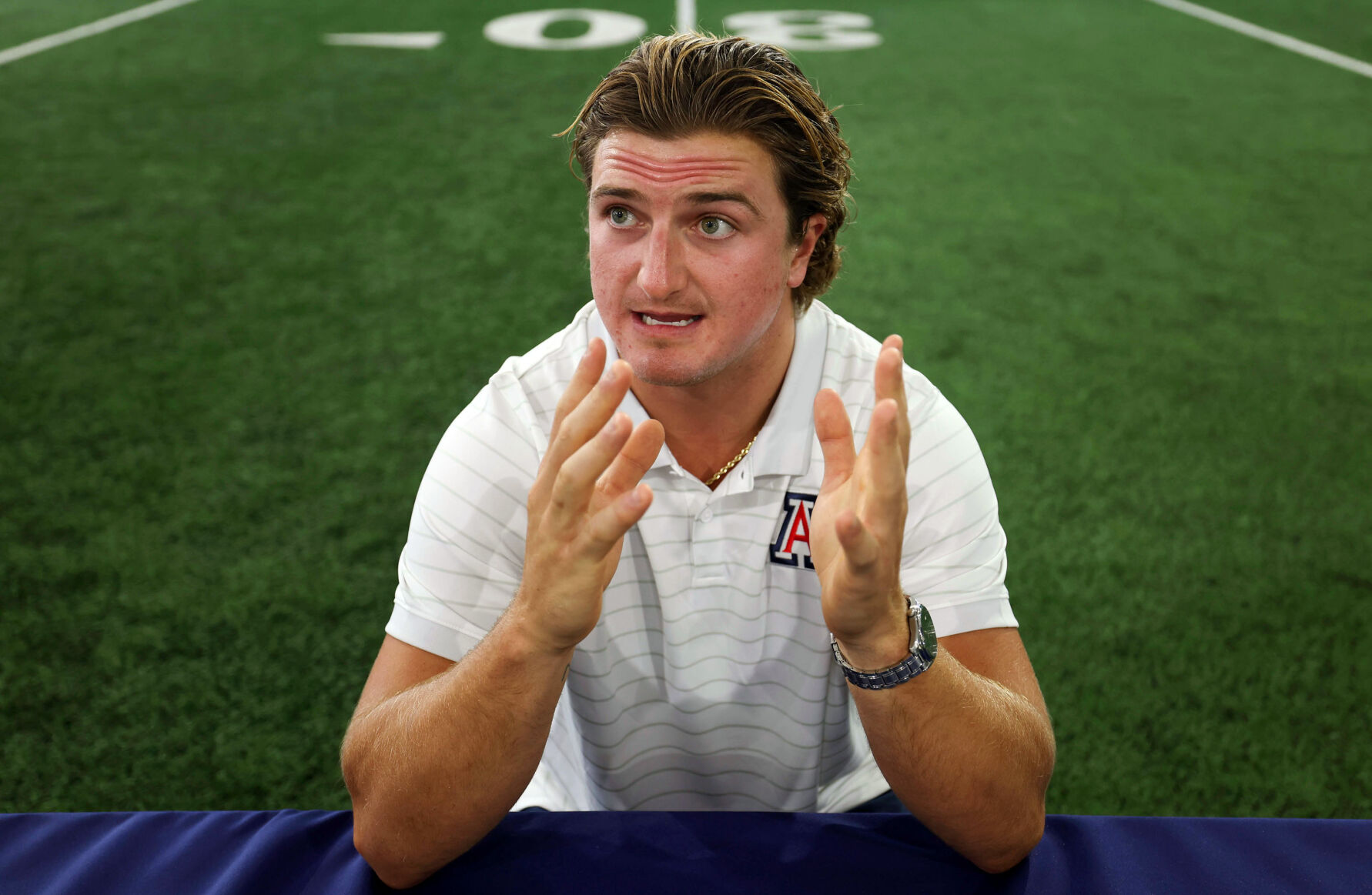 ÃÛÁÄÖ±²¥ football media day 2025 | Riley Wilson